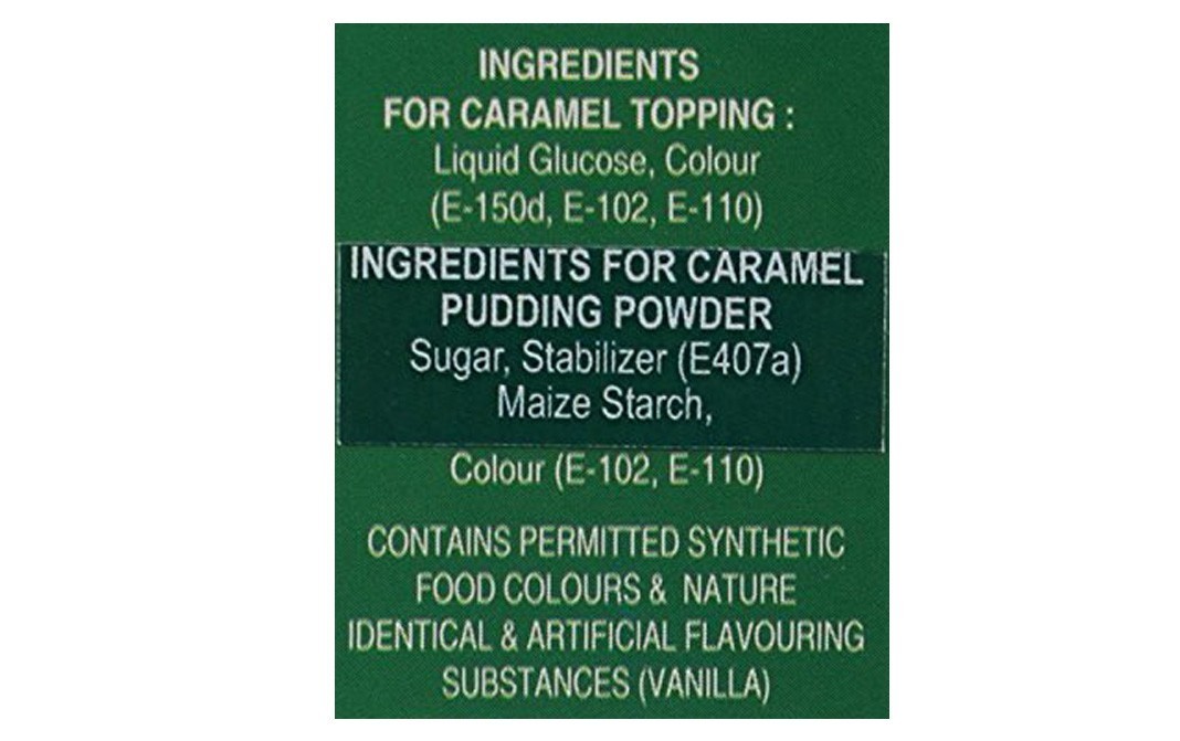 Five Star Caramel Pudding Vanilla Flavour   Box  100 grams